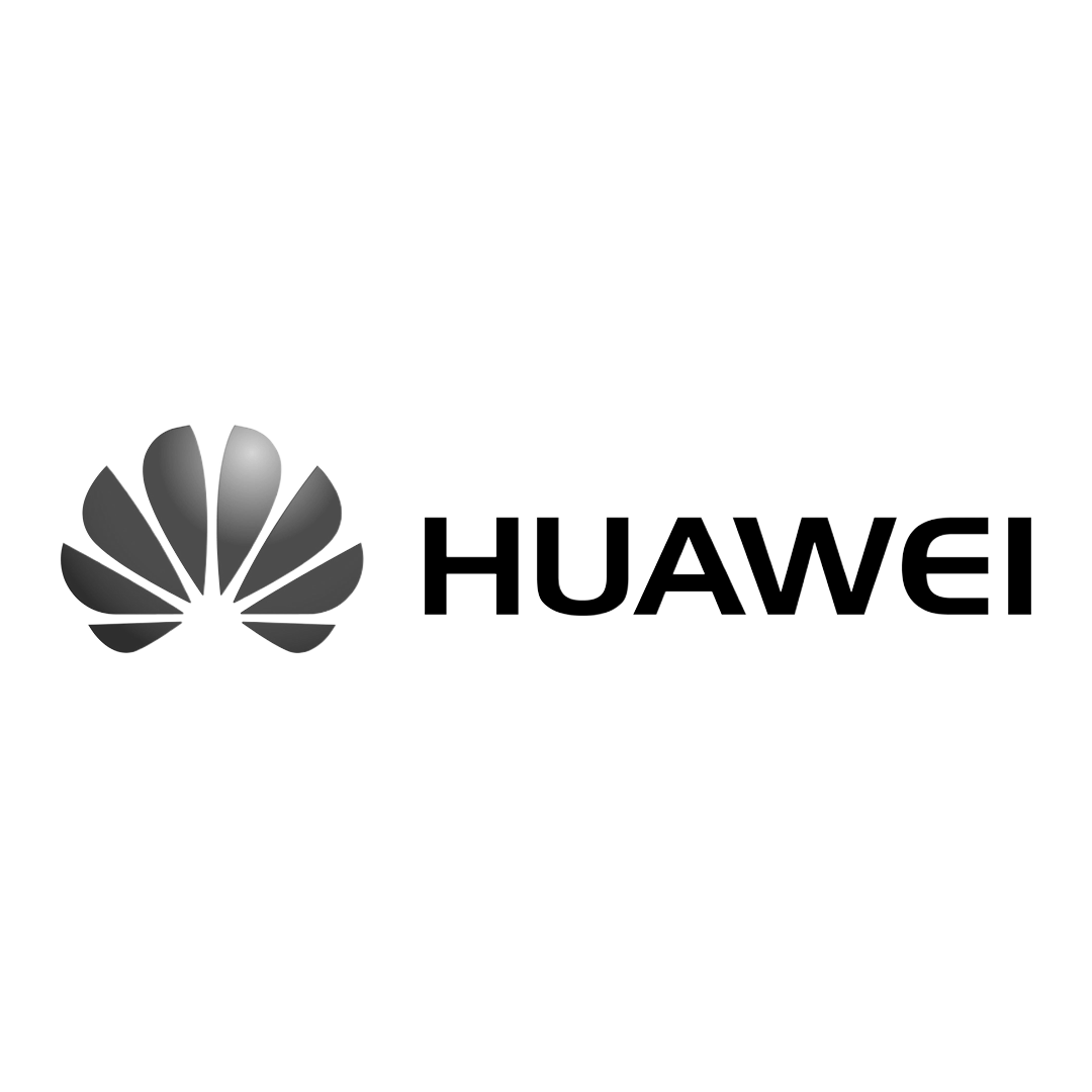 huawei logo bw